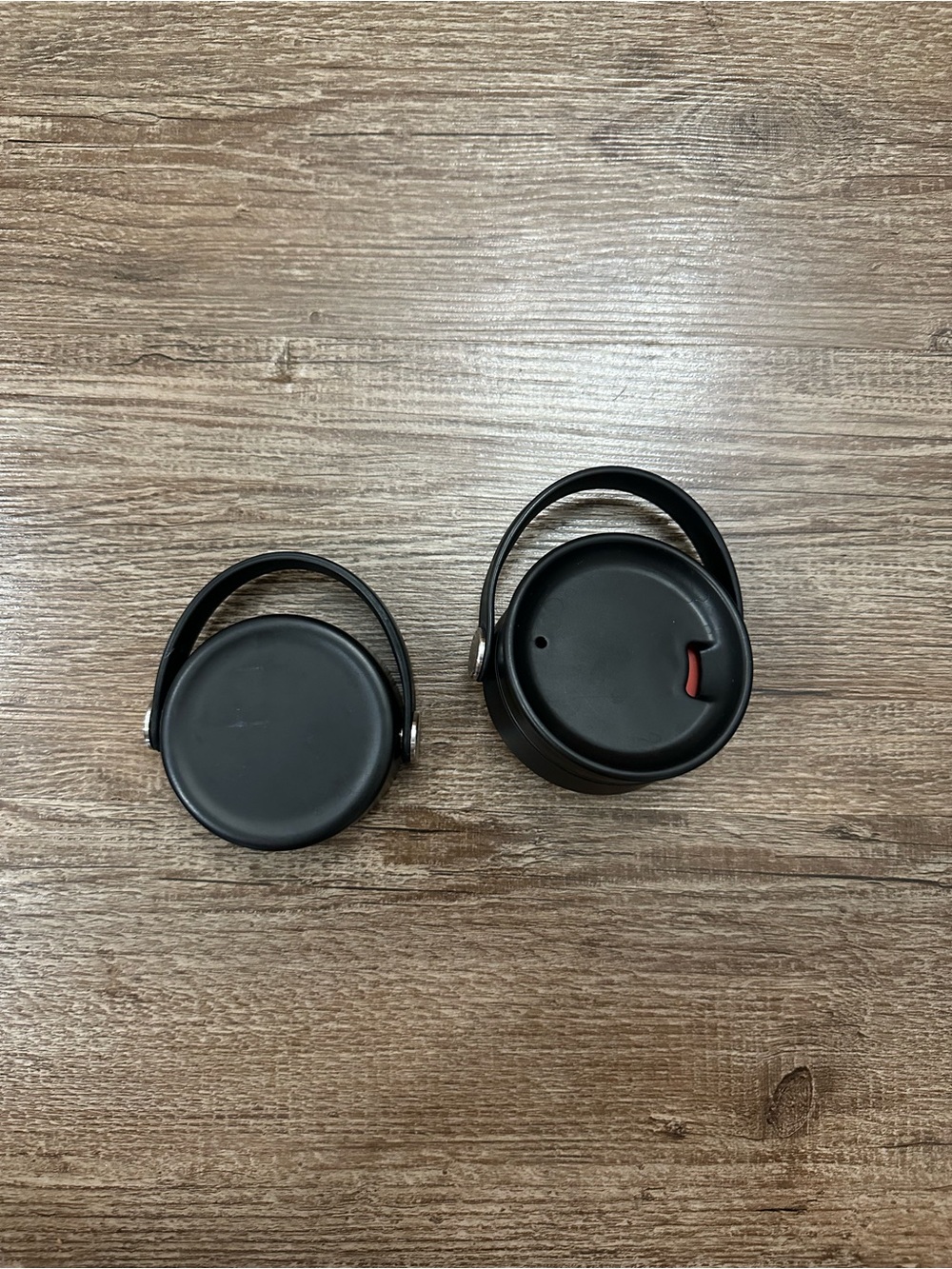 Hydro Flask Black Replacement Caps with Carry Handles